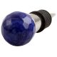 Round Navy Blue Glass Wine Stopper
